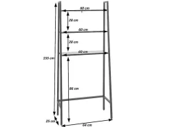 Staande Plank Mcw-K82, Natuurlijk-Vente-unique