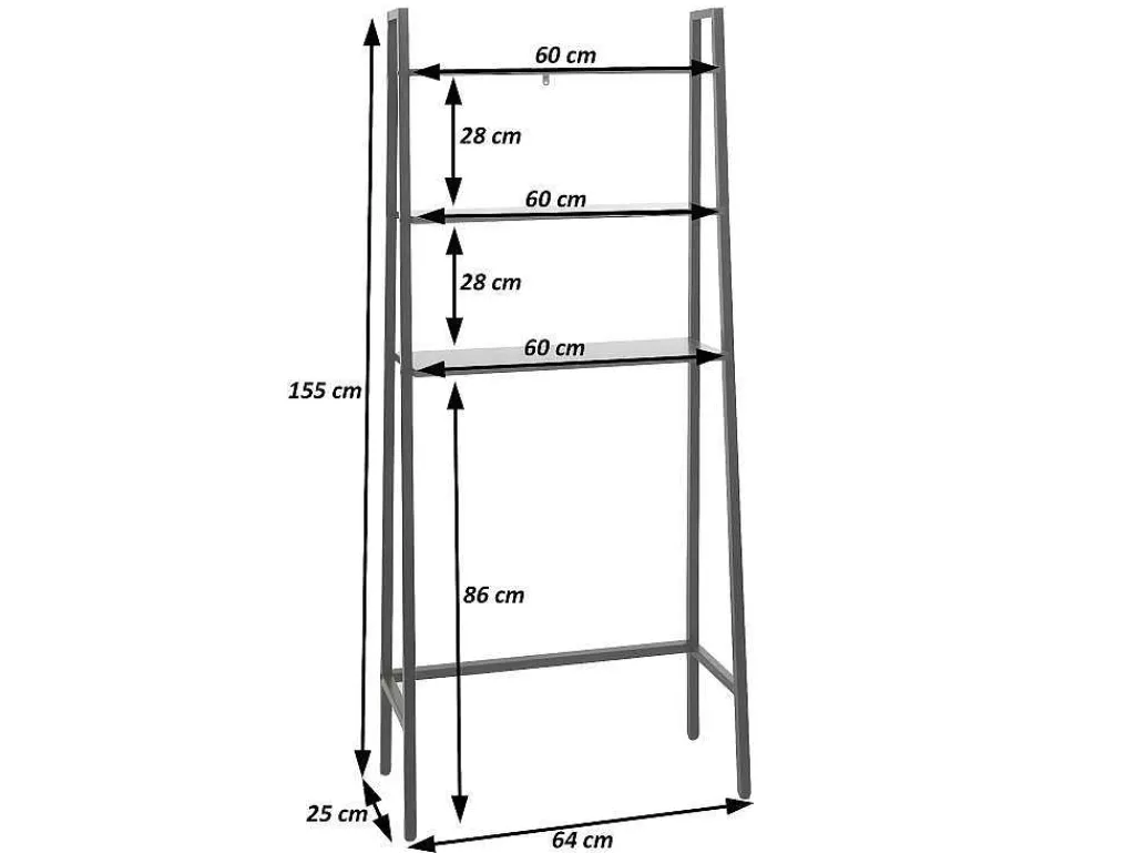 Staande Plank Mcw-K82, Natuurlijk-Vente-unique