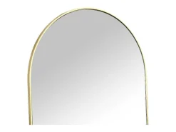 Staande Spiegel Met Boog Van Metaal - L50 X H170 Cm - Goudkleurig - Mailen-OZAIA Clearance