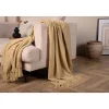Stanly Plaid 170X130Cm Beige.-Venture Home Hot