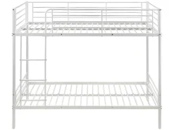 Stapelbed Duotis Ii - 2 X 90 X 190 Cm - Wit + Matras-Vente-unique Outlet