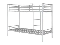 Stapelbed Duotis Ii - 2 X 90 X 190 Cm - Zilver-Vente-unique Hot