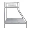 Stapelbed Elevatio Iii - 90/140 X 190 Cm - Metaal - Zilver-Vente-unique Clearance