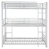 Stapelbed Elouan - 3 X 90 X 190 Cm - Grijs-Vente-unique Sale