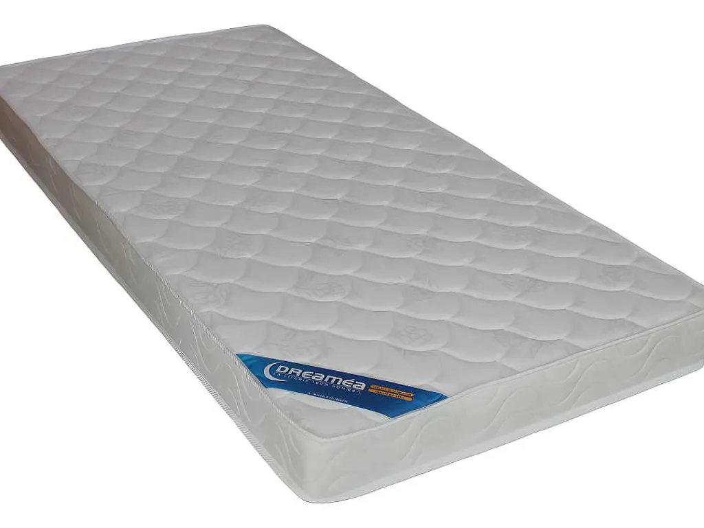 Stapelbed Met Ingebouwde Kast En Opbergruimte 2X90X190Cm - Wit, Eiken En Taupe + Matras - Juanito-Vente-unique Discount