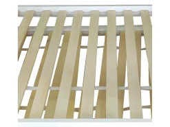 Stapelbed Met Onderschuifbed - Massief Grenenhout - 3X90X200 Cm - Opbergtrap Met 4 Lades - Veiligheidsbarrieres - Wit-ModernLuxe Outlet