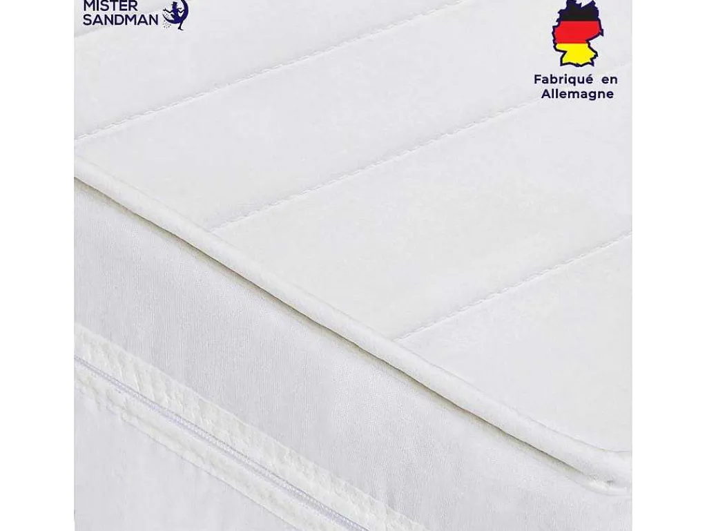 Stevig Ondersteunend Matras - Matras Met 7 Zones En Wasbare Hoes - 160X200 Cm-MISTER SANDMAN