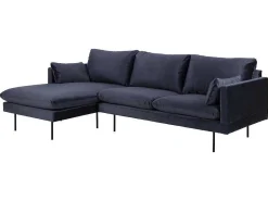 Sunny Bank 2 Personen Met Chaise Longue, Naar Links Gericht Donkerblauw.-Vente-unique Hot
