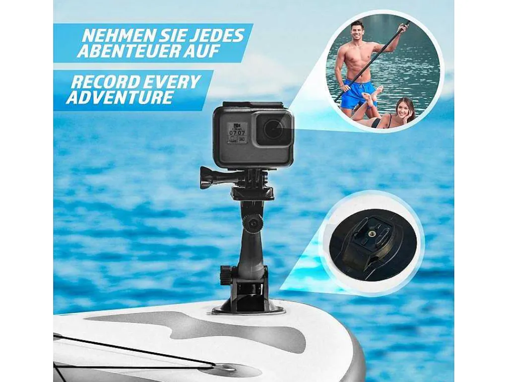 Sup Board Anubis 366 Cm - Zilver - Incl. Accessoires-Vente-unique Clearance