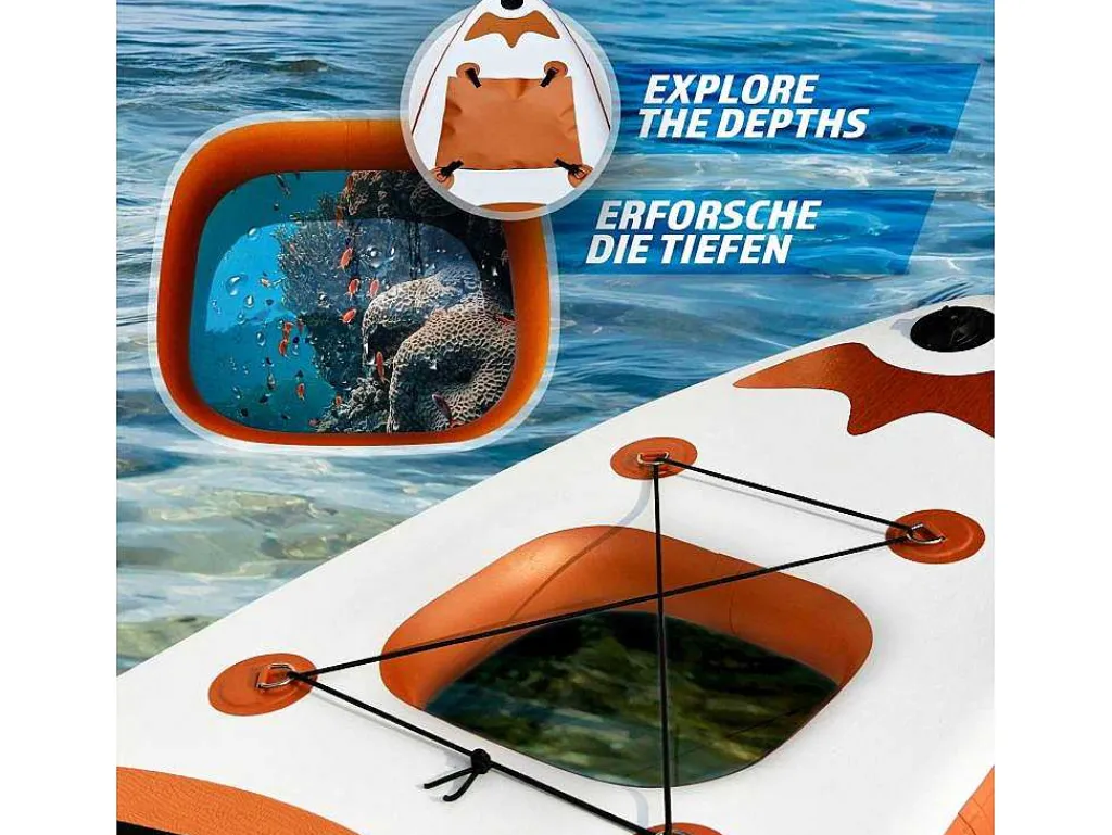 Sup Board Bastet 320 Cm - Rose Goud - Incl. Accessoires-Vente-unique New