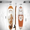 Sup Board Bastet 366 Cm - Rose Goud - Incl. Accessoires-Vente-unique Hot