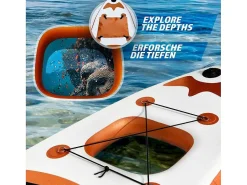 Sup Board Bastet 366 Cm - Rose Goud - Incl. Accessoires-Vente-unique Hot