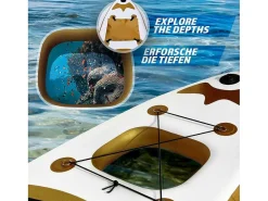 Sup Board Gold Ra 366 Cm - Goud - Incl. Accessoires-Vente-unique Outlet