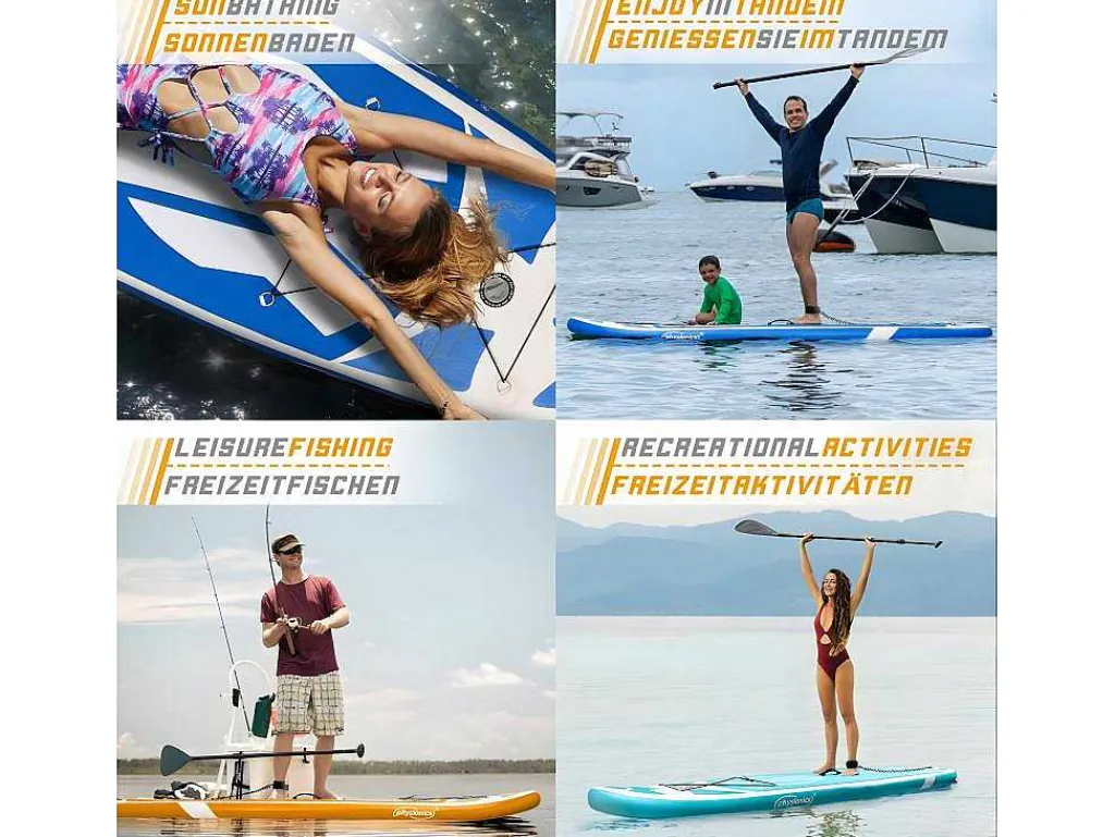 Sup Board Kraken 320 Cm - Oranje - Incl. Accessoires-Vente-unique Sale