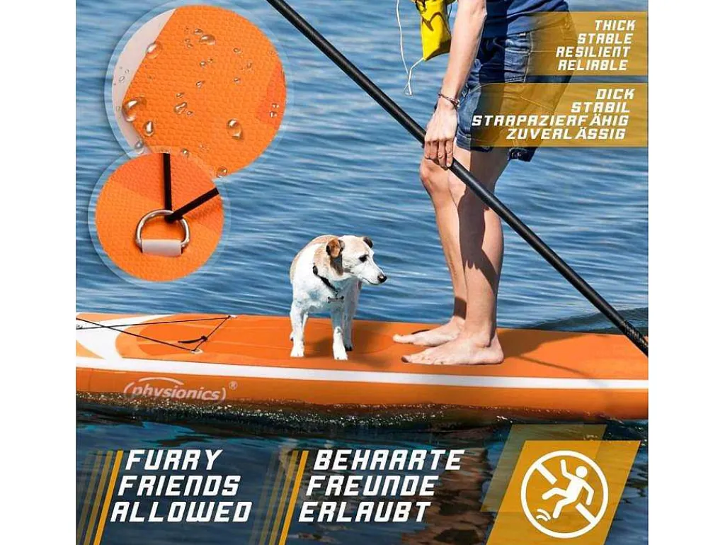 Sup Board Kraken 320 Cm - Oranje - Incl. Accessoires-Vente-unique Sale