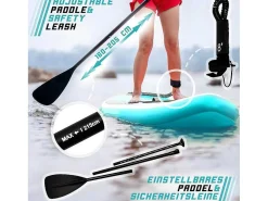 Sup Board Nymphe 366 Cm - Mintgroen - Incl. Accessoires-Vente-unique Clearance
