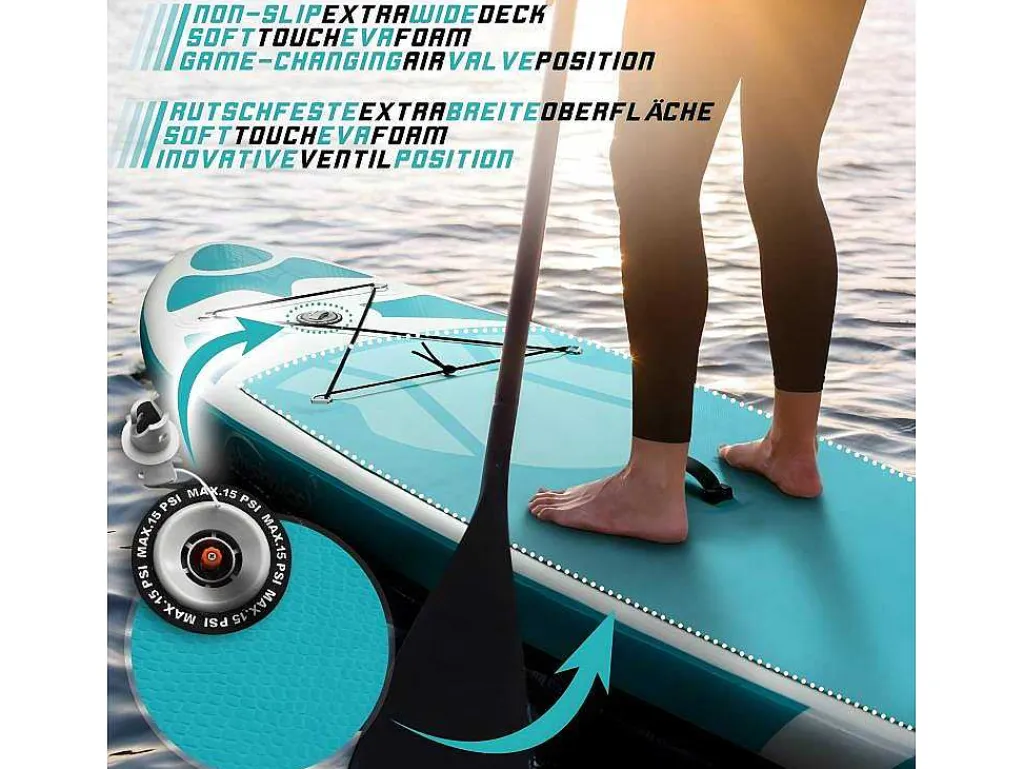 Sup Board Nymphe 320 Cm - Mintgroen - Incl. Accessoires-Vente-unique Discount