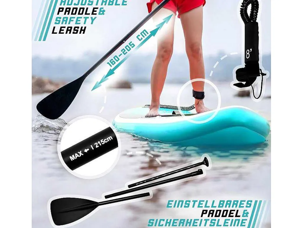 Sup Board Nymphe 320 Cm - Mintgroen - Incl. Accessoires-Vente-unique Discount