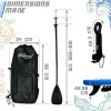 Sup Board Poseidon 320 Cm - Blauw - Incl. Accessoires-Vente-unique Online
