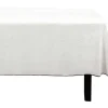 Tafellaken Van Katoen En Linnen Met Zwarte Rand - 170 X 300 Cm - Gebroken Wit - Borina-OZAIA Sale