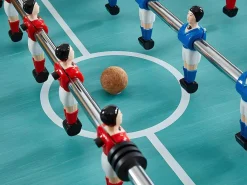 Tafelvoetbal Met Muntautomaat Henry Van Mdf - L153 X B77,6 X H96 Cm - Eikenkleur-Vente-unique Online