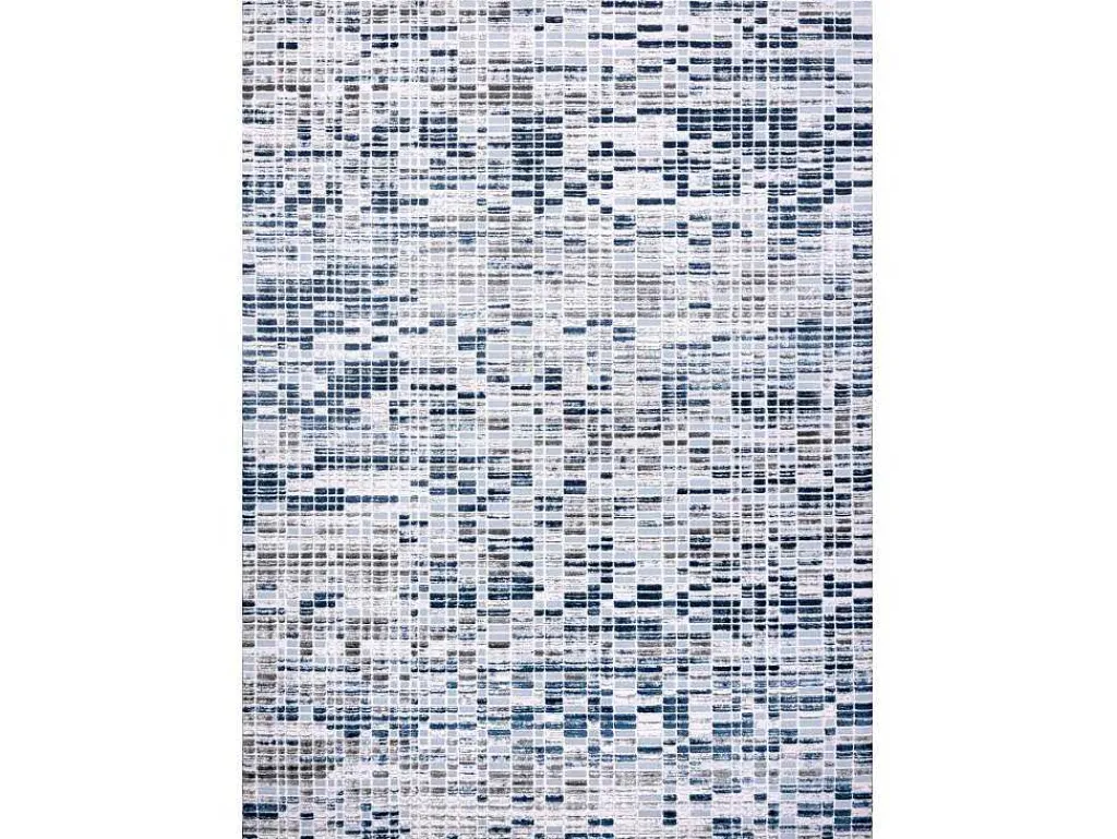 Tapijt Acryl Dizayn 124 Blauw 160X230 Cm-RugsX Discount