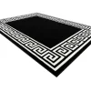 Tapijt Bcf Morad Grek Grieks - Zwart 140X200 Cm-RugsX New