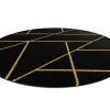Tapijt Emerald Exclusief 1012 Cirkel - Glamour, Stijlvol Marmer, Geome Cercle 120 Cm-RugsX Best