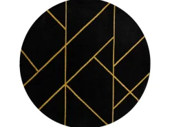 Tapijt Emerald Exclusief 1012 Cirkel - Glamour, Stijlvol Marmer, Geome Cercle 120 Cm-RugsX Best