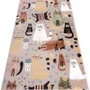 Tapijt Fun Kittens Voor Kinderen, Katten Beige 200X290 Cm-RugsX Discount