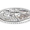 Tapijt Fun Land Voor Kinderen, Dorp, Straten, Wiel - Creme Cercle 200 Cm-RugsX Best
