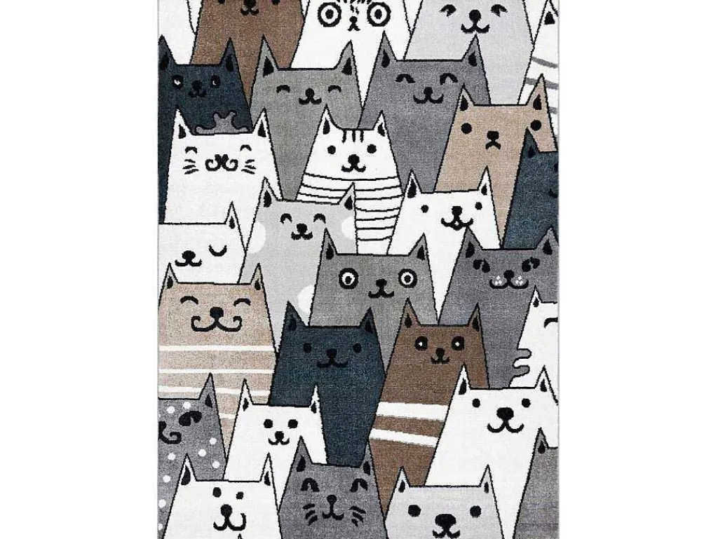 Tapijt Fun Pets Voor Kinderen, Dieren Multi 280X370 Cm-RugsX Outlet