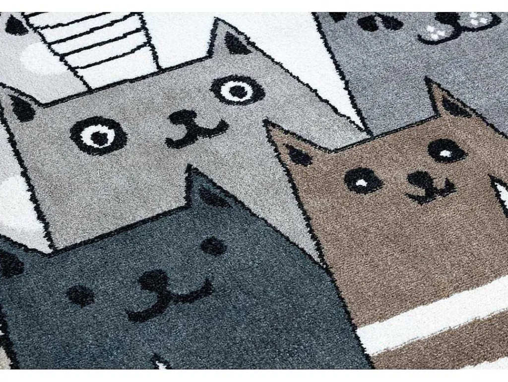 Tapijt Fun Pets Voor Kinderen, Dieren Multi 280X370 Cm-RugsX Outlet