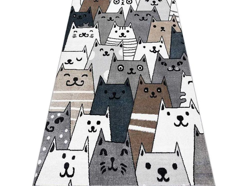 Tapijt Fun Pets Voor Kinderen, Dieren Multi 280X370 Cm-RugsX Outlet