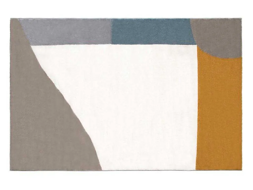 Tapijt Geometrisch Design Saria - Polypropyleen - 160 X 230 Cm - Meerkleurig-OZAIA Outlet