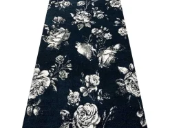 Tapijt Gnab 60642734 Bloemen , Rozekleuringe Blauw / Wit 140X200 Cm-RugsX Clearance