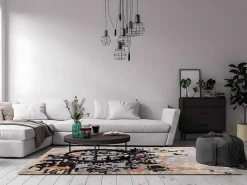 Tapijt Met Geometrisch Design Van 100% Handgeweven Wol - 160 X 230 Cm - Meerdere Kleuren - Irving-OZAIA