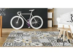 Tapijt Met Vloertegeleffect Ornico - 120 X 170 Cm - Meerkleurig-OZAIA Clearance