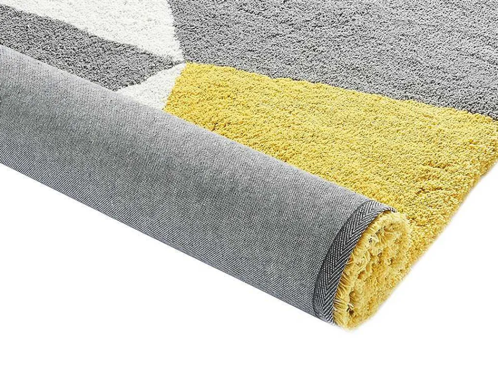 Tapijt Microvezel Yule - Polyester - 120 X 170 Cm - Meerkleurig-OZAIA Best