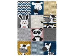 Tapijt Petit Zoo Dieren , Dierentuincreme / Grijskleuring 240X330 Cm-RugsX Outlet