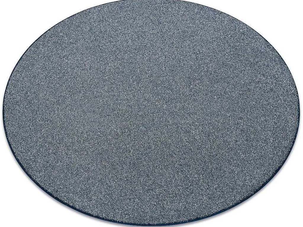 Tapijt Rond Excellence Blauw 897, Glad, Melange Cercle 200 Cm-RugsX Discount