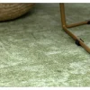 Tapijt Rond Solid Groen 20 Beton Cercle 170 Cm-RugsX New