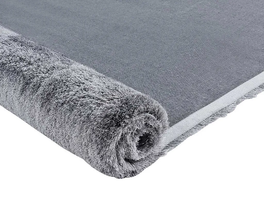 Tapijt Shaggy Glitter 160 X 230 Cm - Zilverkleurig-OZAIA Hot