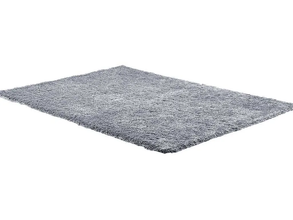 Tapijt Shaggy Glitter 160 X 230 Cm - Zilverkleurig-OZAIA Hot