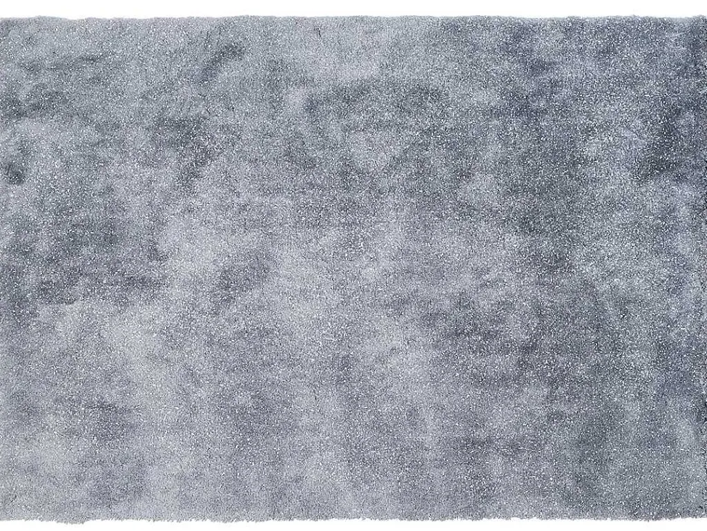 Tapijt Shaggy Glitter 160 X 230 Cm - Zilverkleurig-OZAIA Hot