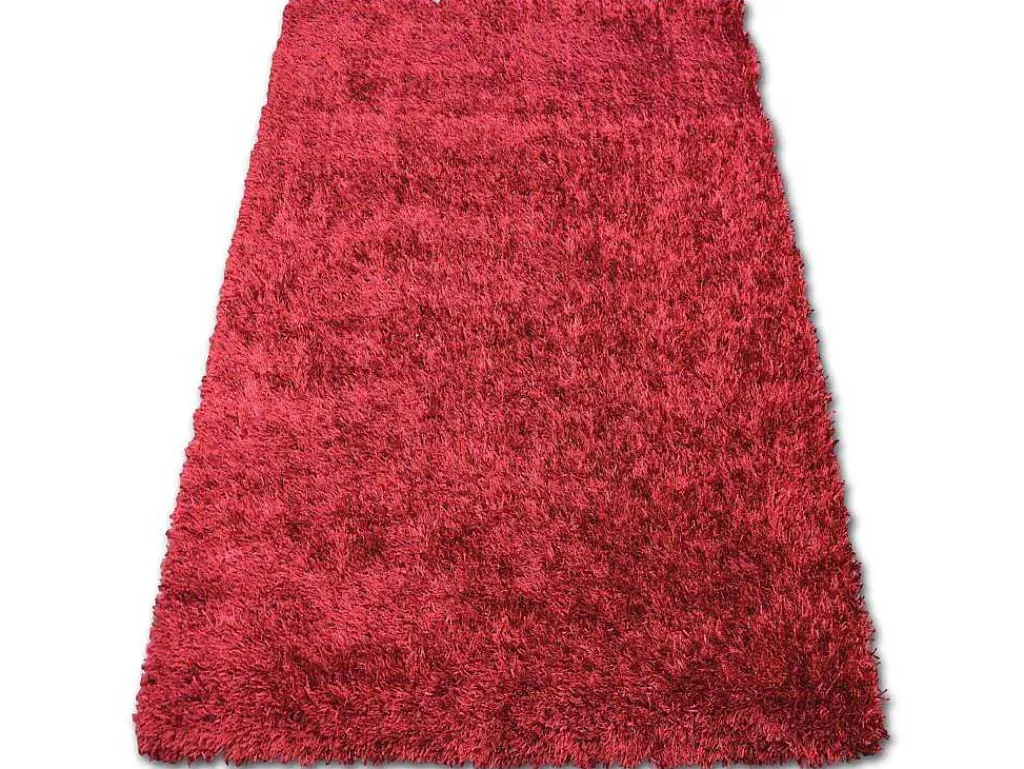 Tapijt Shaggy Lilou Rood 160X230 Cm-RugsX Clearance
