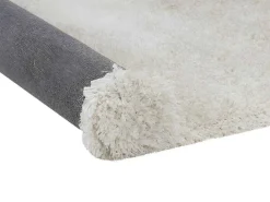 Tapijt Shaggy Van Microvezel Harvey - Polyester - Wit - 160 X 230 Cm-OZAIA Best