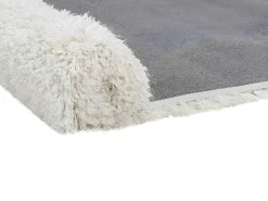 Tapijt Shaggy Van Microvezel Harvey - Polyester - Wit - 160 X 230 Cm-OZAIA Best