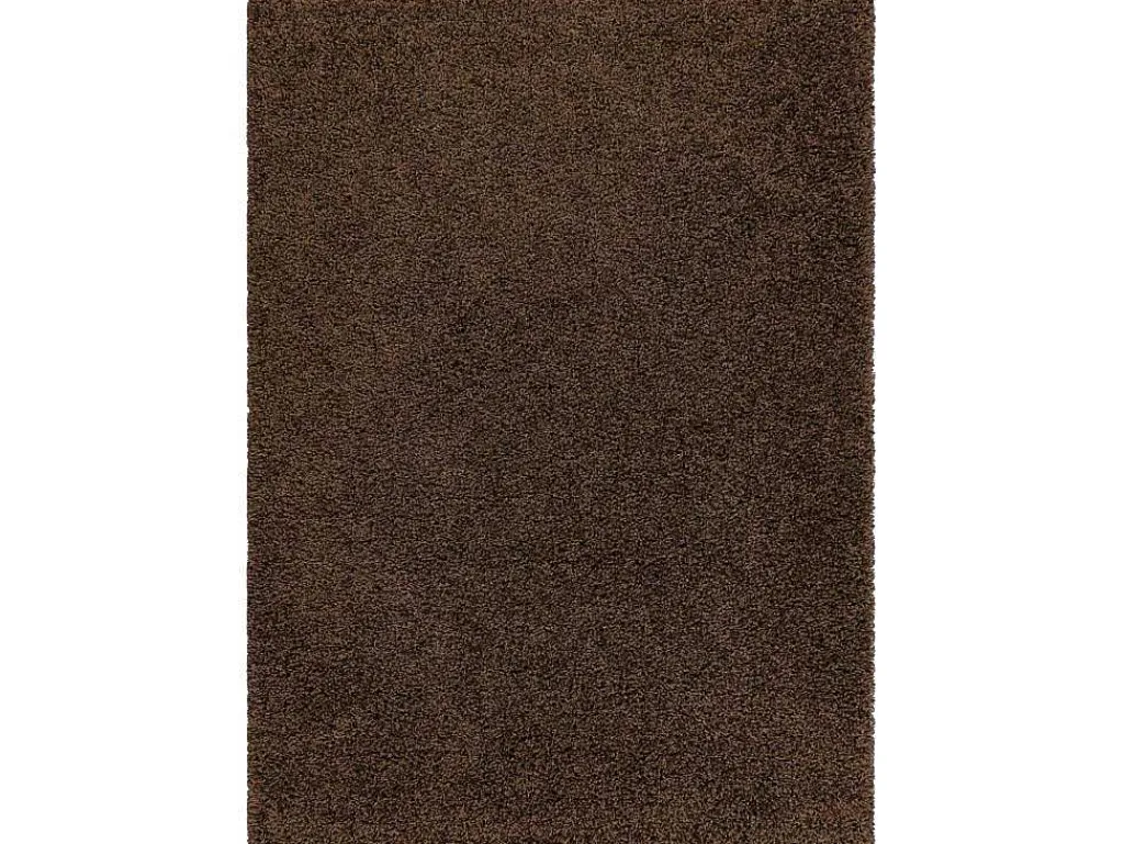 Tapijt Soffi Shaggy 5Cm Bruin 160X220 Cm-RugsX Sale