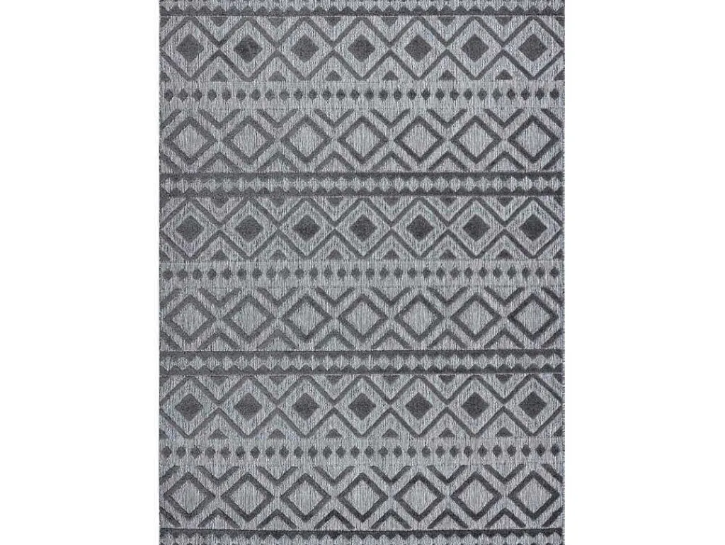Tapijt Structureel Sole D3852 Boho, Diamanten Plat Geweven, Twee Poolh 200X290 Cm-RugsX Hot
